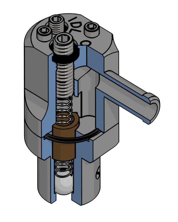 Dual Flow Adjustable PCV Valve Tuneable Serviceable Patented Made in USA  DF-17